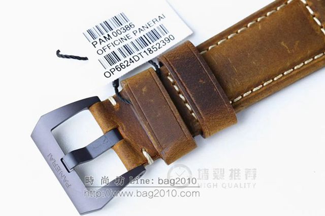 Panerai手錶 沛納海經典款 Pam386 沛納海高端男表 沛納海機械男士腕表  hds1292